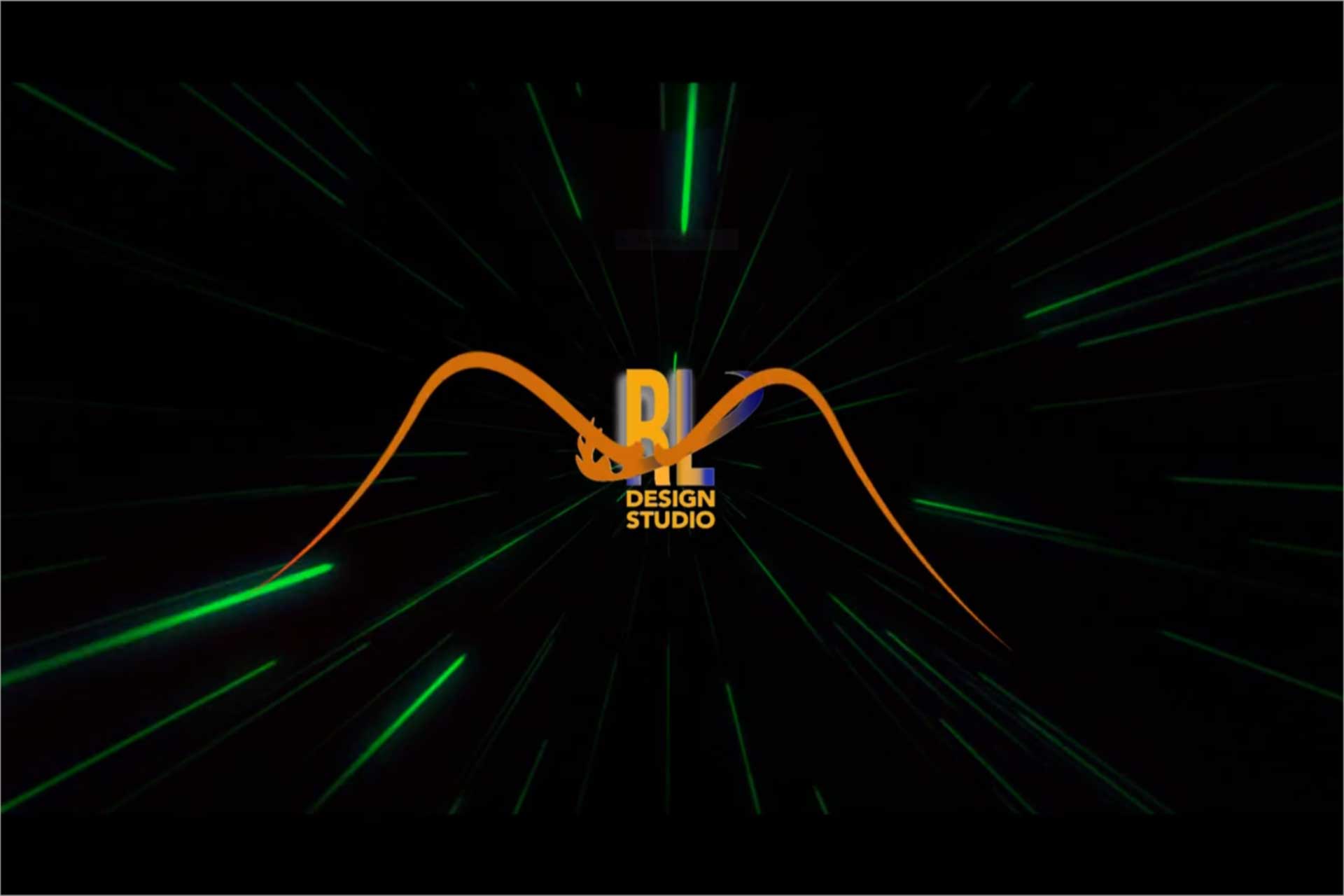 Raquelias Logo in Motion