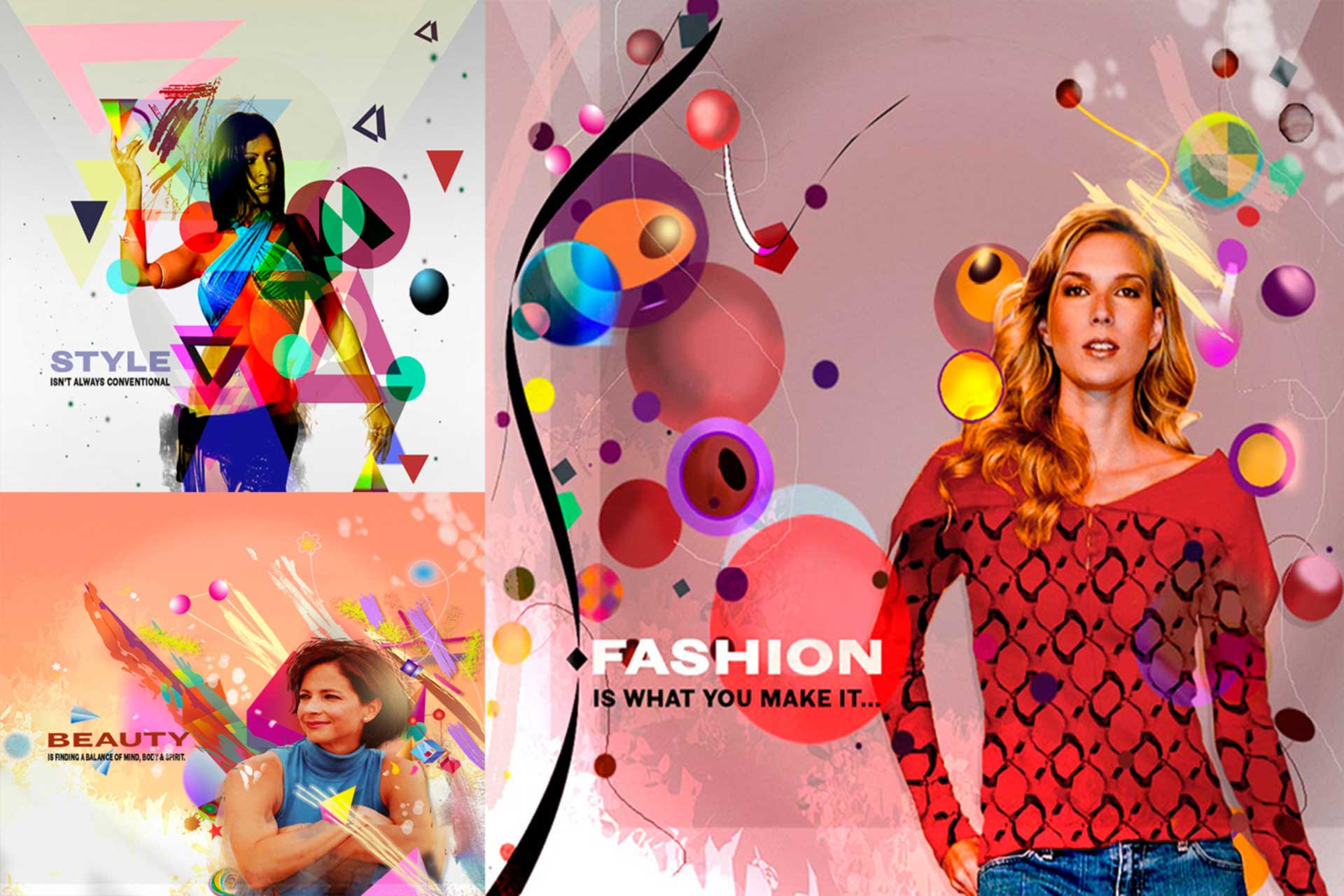 Three digital images designed by Raquelia Leone Graphic Web Designer in Port St Lucie Florida